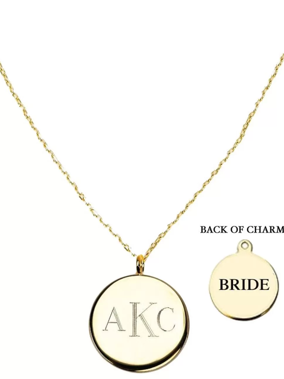 Kiel James Patrick Golden Wedding Pendant