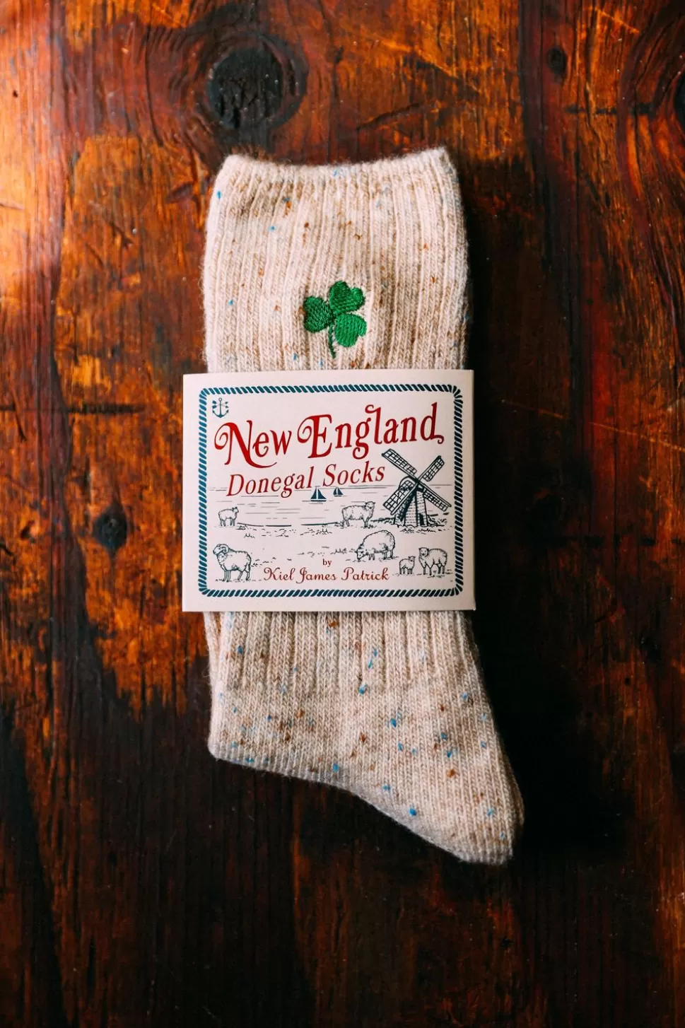 Kiel James Patrick Lucky Charm Donegal Socks