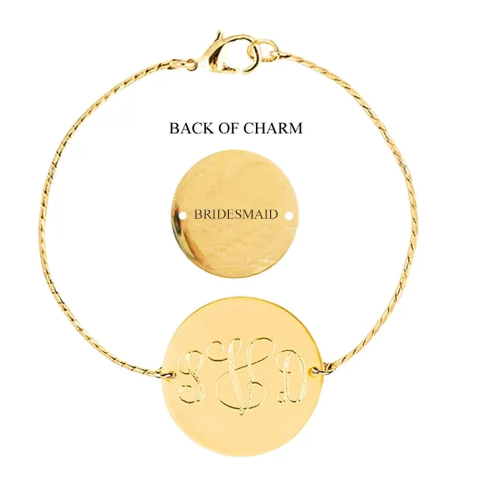 Kiel James Patrick Monogram Chain Wedding Bracelet
