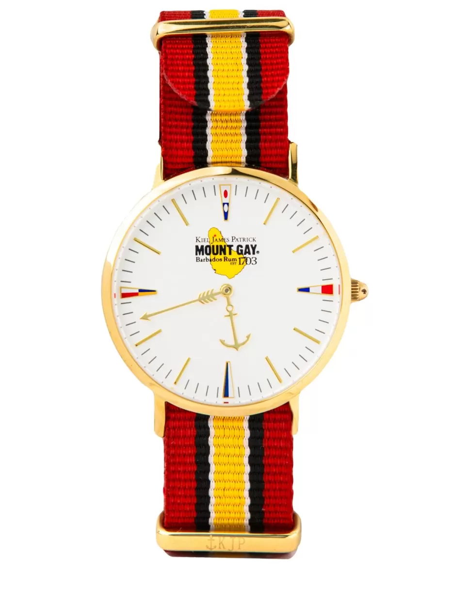 Kiel James Patrick Mount Gay Rum Red Cap Adventurer Timepiece