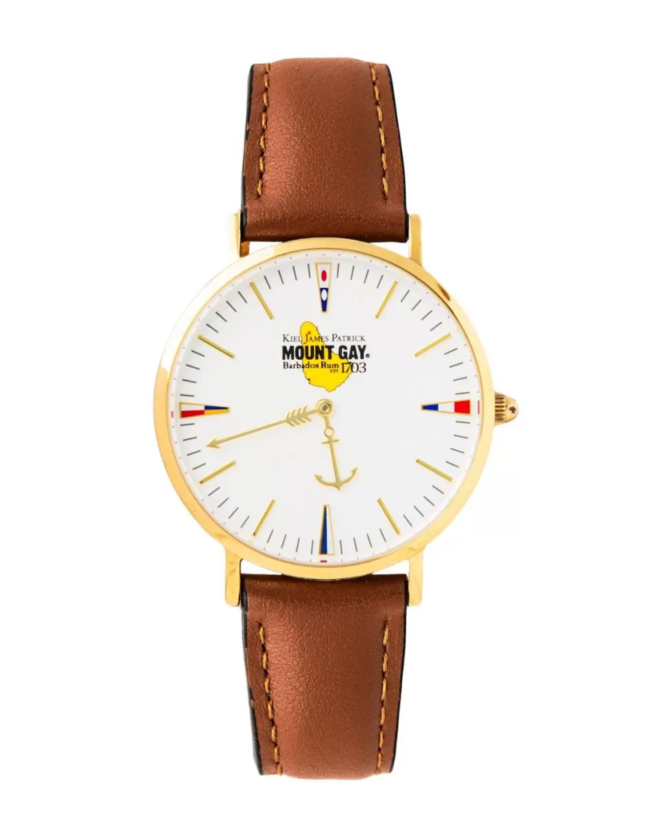 Kiel James Patrick Mount Gay Rum Red Cap Adventurer Timepiece