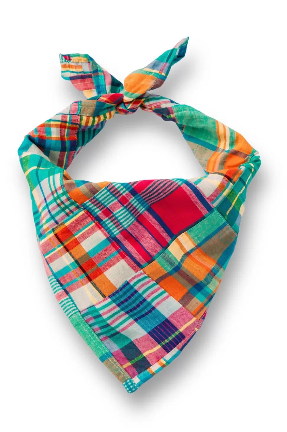 Kiel James Patrick Newport Patchwork Madras Bandana
