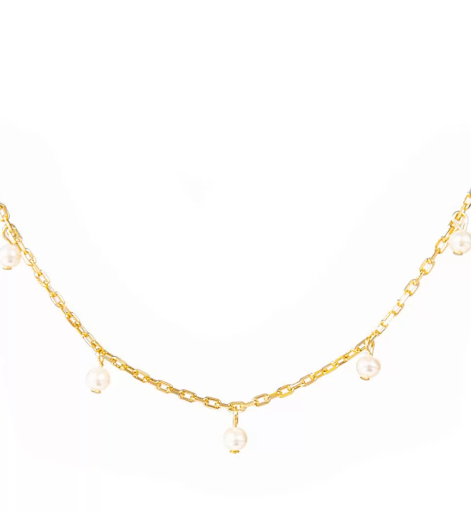 Kiel James Patrick Pearl Drop Layering Necklace