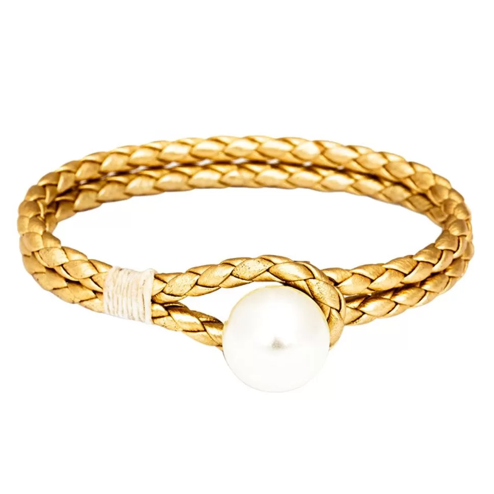 Kiel James Patrick Pearl Knot Gold