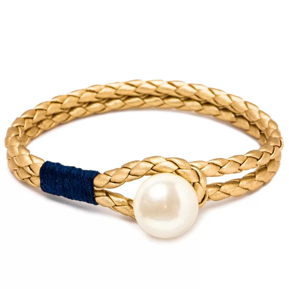 Kiel James Patrick Pearl Knot Gold