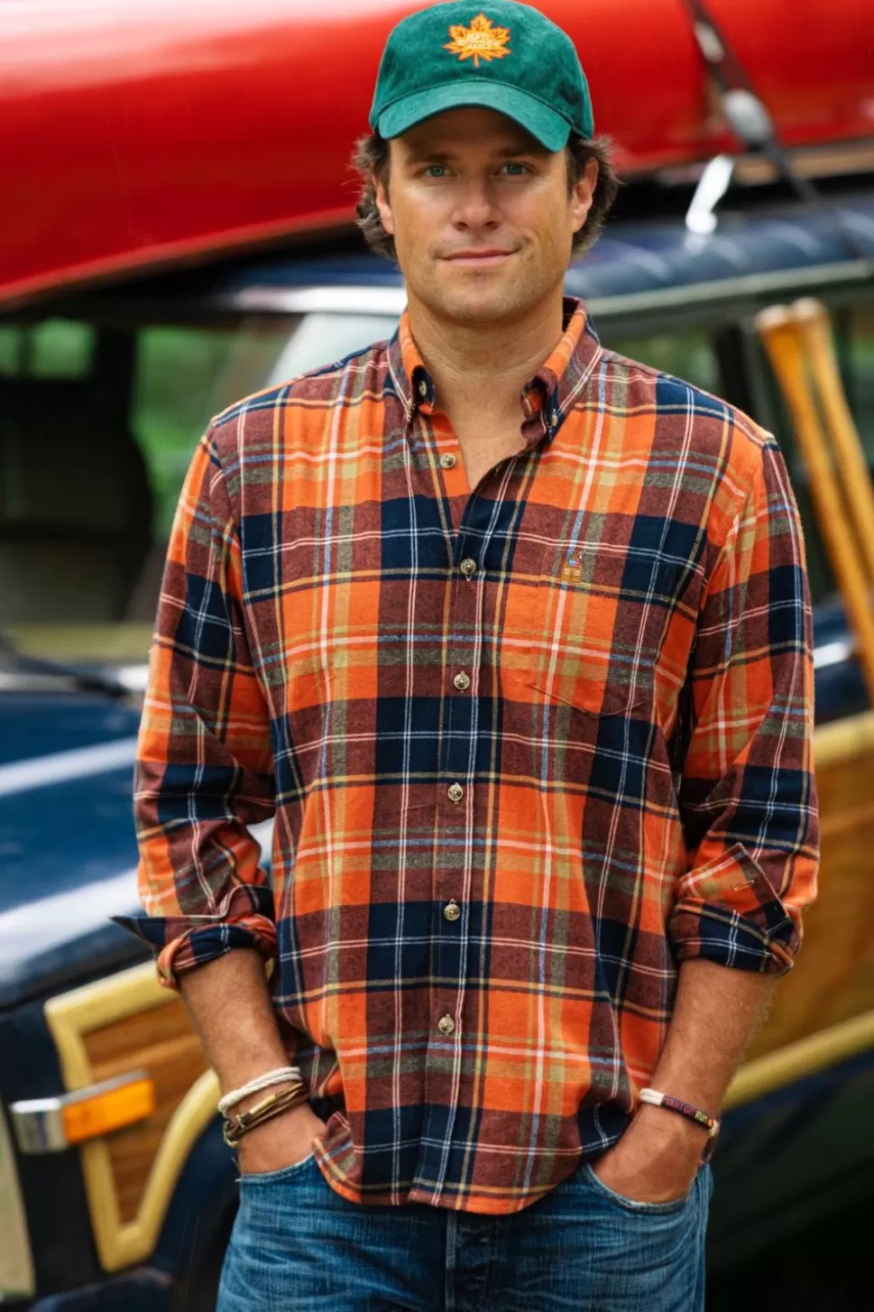 Men Kiel James Patrick Shenandoah Sunset Flannel Shirt - Men'S