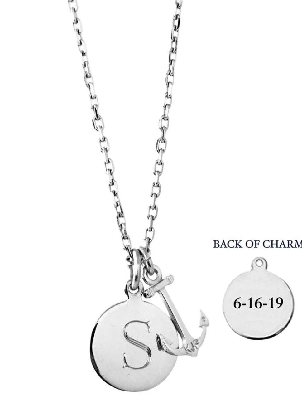 Kiel James Patrick Silver Sailor'S Keepsake Wedding