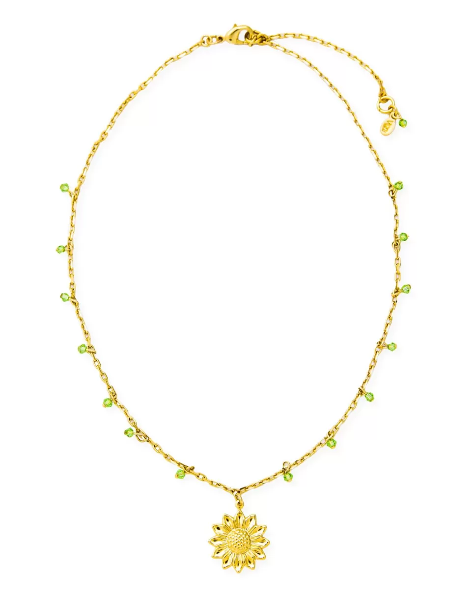 Kiel James Patrick Sunflower Bead Chain Necklace