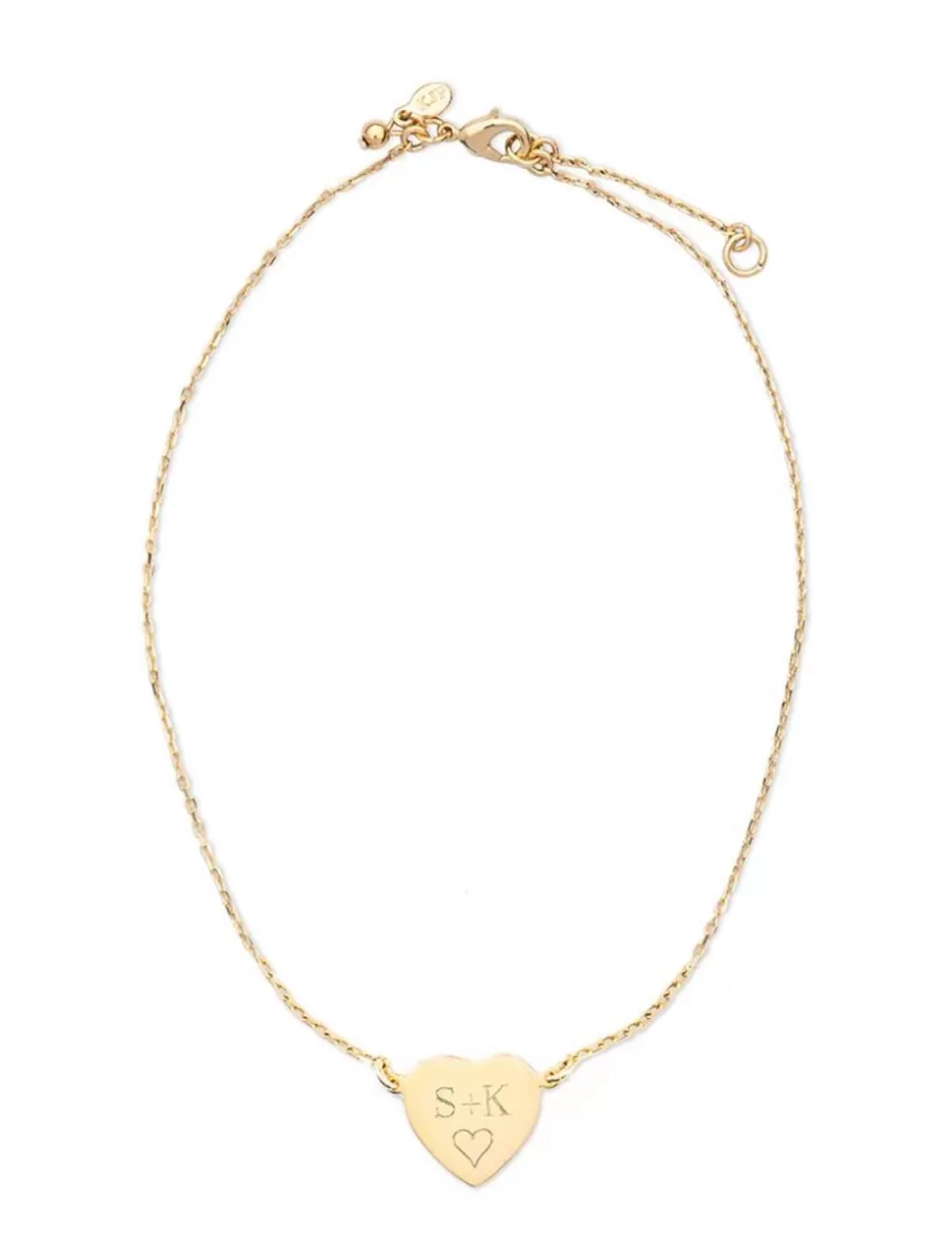 Kiel James Patrick Sweetheart Monogram Necklace