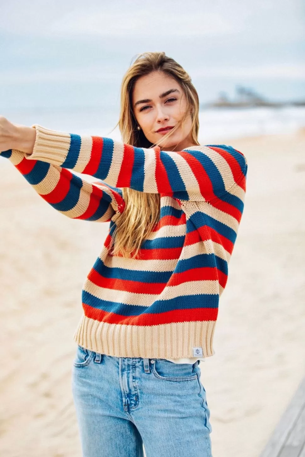 Women Kiel James Patrick The Chatham Striped Sweater