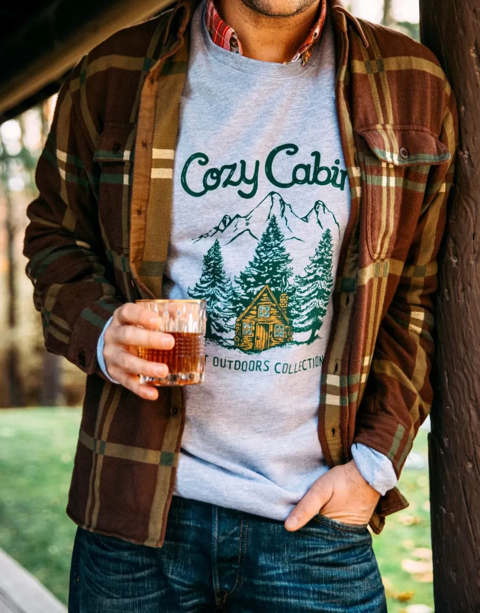 Women Kiel James Patrick The Cozy Cabin Sweatshirt