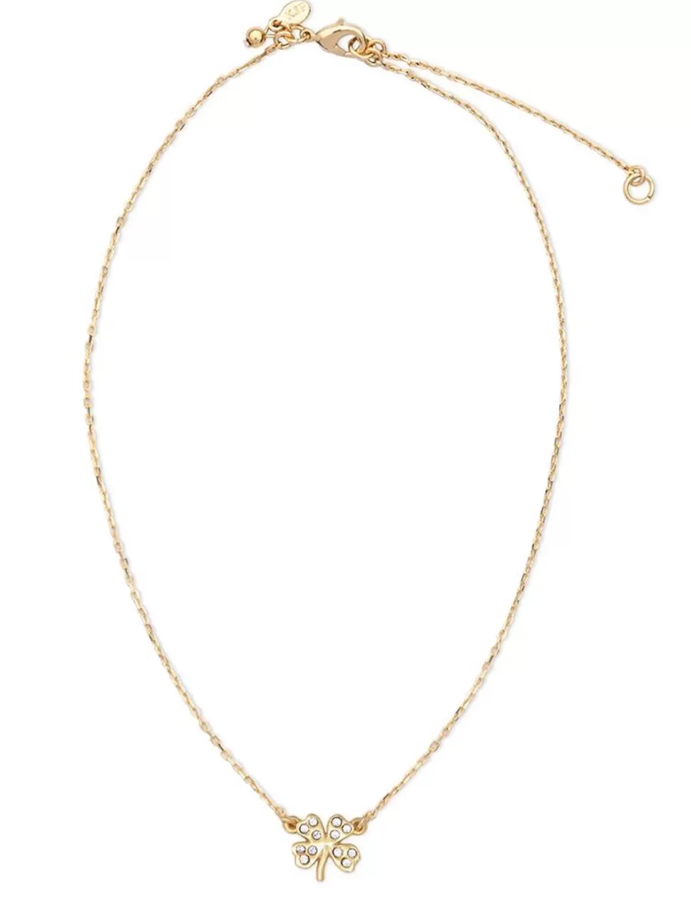 Kiel James Patrick The Crystal Four Leaf Clover Necklace