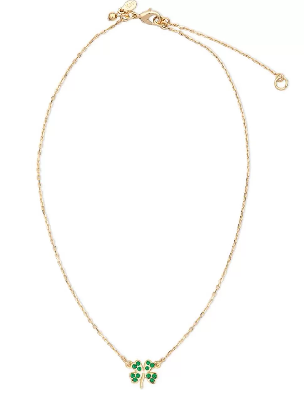 Kiel James Patrick The Crystal Four Leaf Clover Necklace
