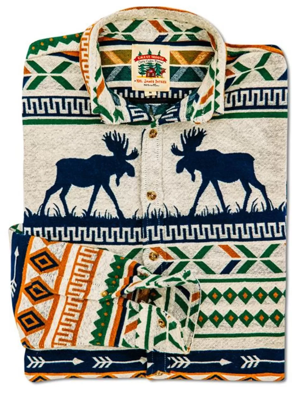 Men Kiel James Patrick The Great Moose Flannel