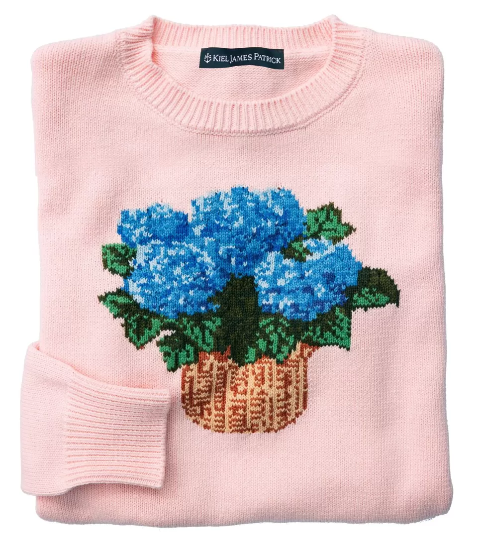 Women Kiel James Patrick The Hydrangea Basket Sweater