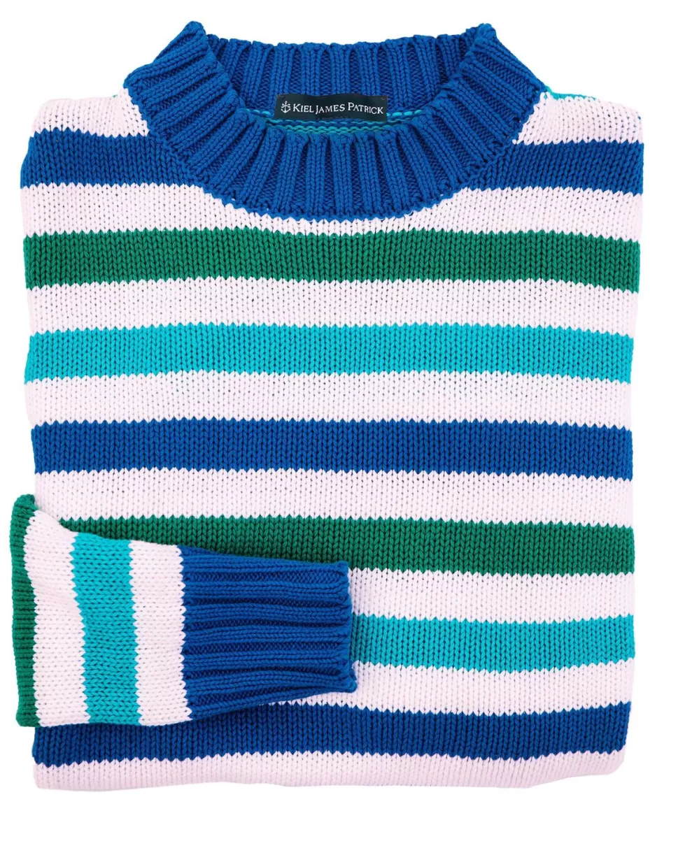Women Kiel James Patrick The Ocean Lagoon Striped Sweater