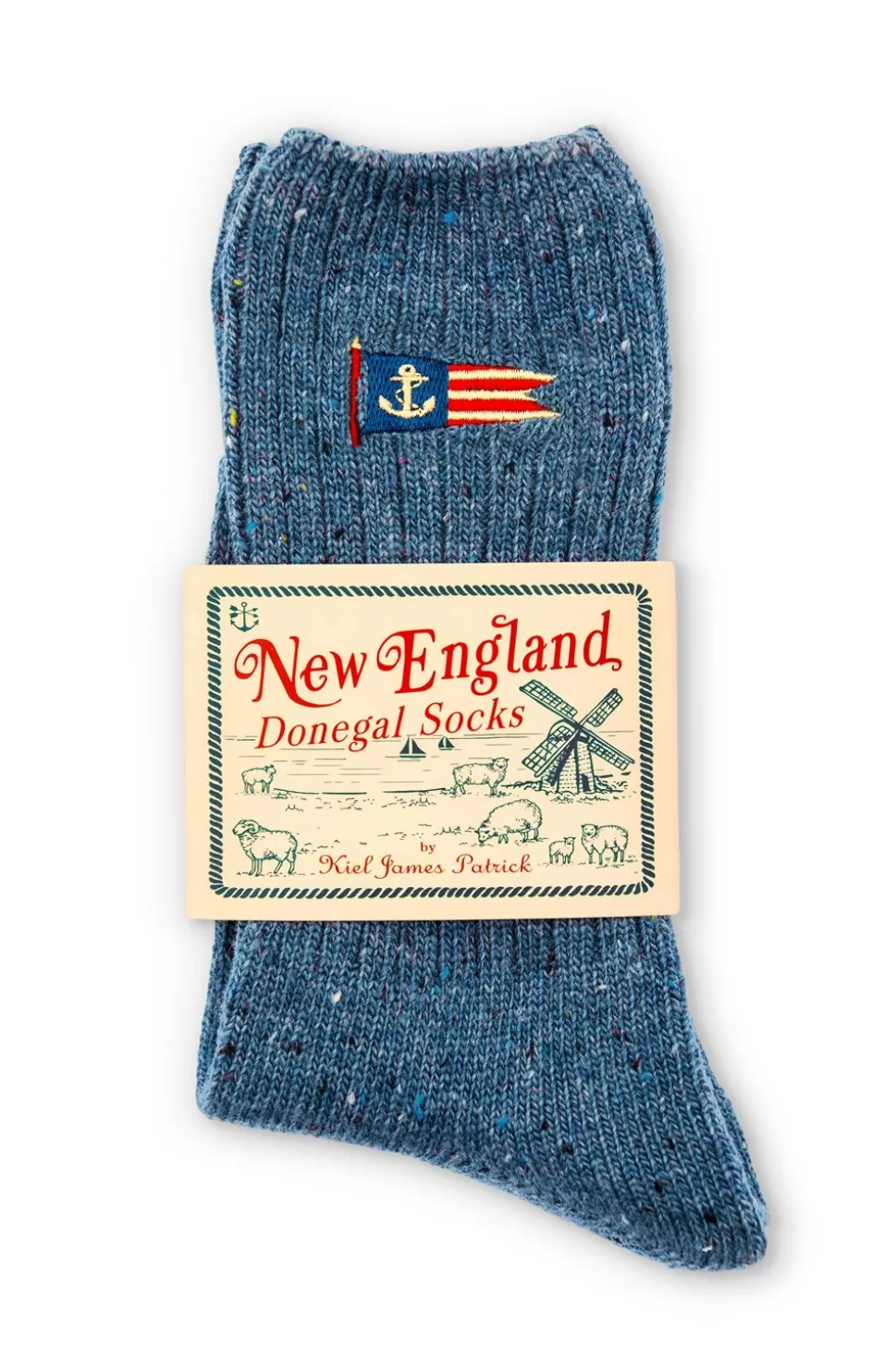 Kiel James Patrick The Old Salt Yacht Flag Donegal Socks