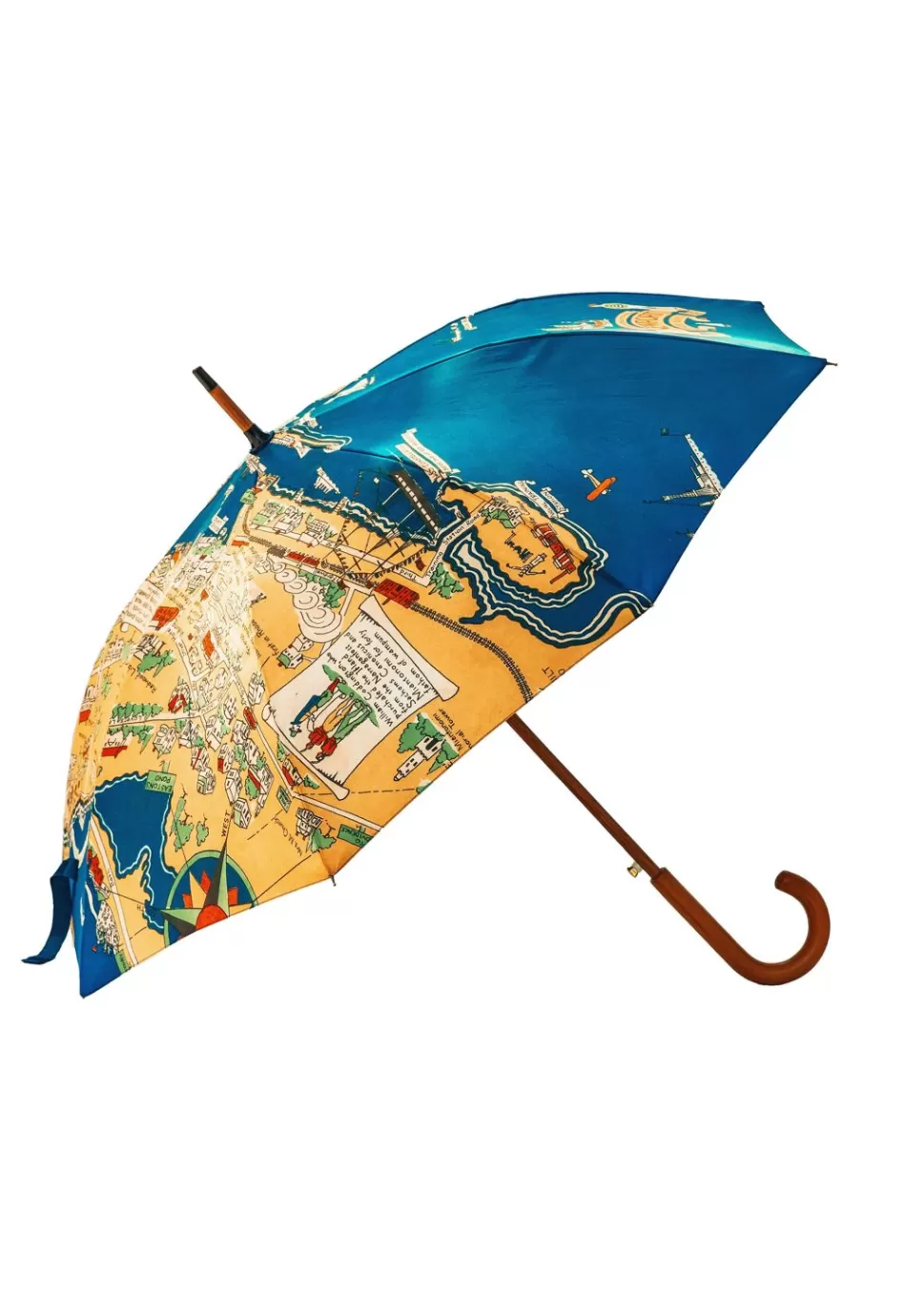 Kiel James Patrick The Sailing Capital Of The World Umbrella