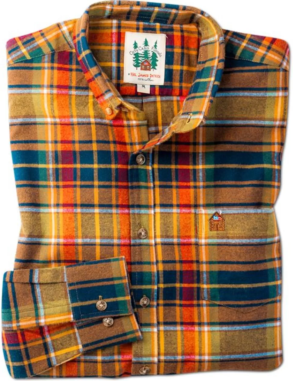Men Kiel James Patrick Woodstock Country Store Flannel Shirt - Men'S